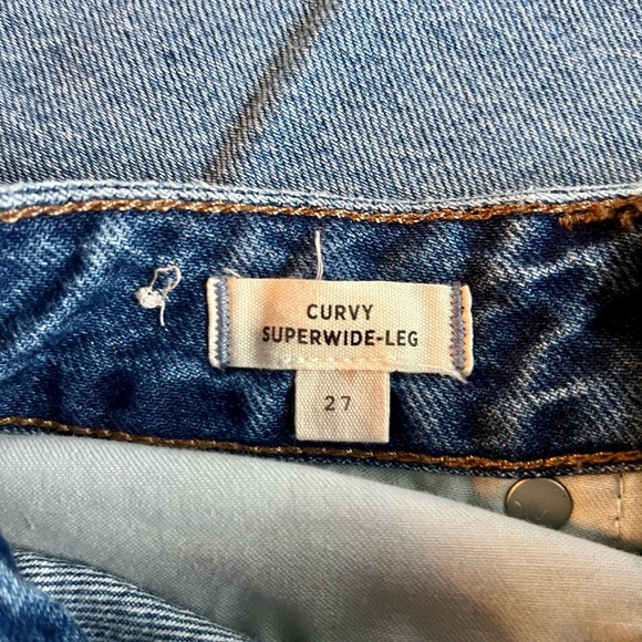 NWOT MADEWELL SUPERWIDE CURVY FIT JEANS - Picture 4 of 11